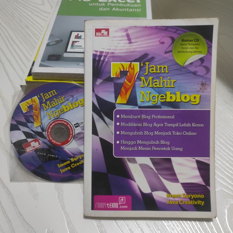 Buku BEKAS ORI - 7 Jam Mahir Ngeblog - SECOND Original Murah