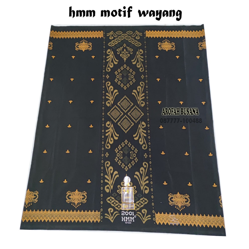 SARUNG HMM MOTIF WAYANG