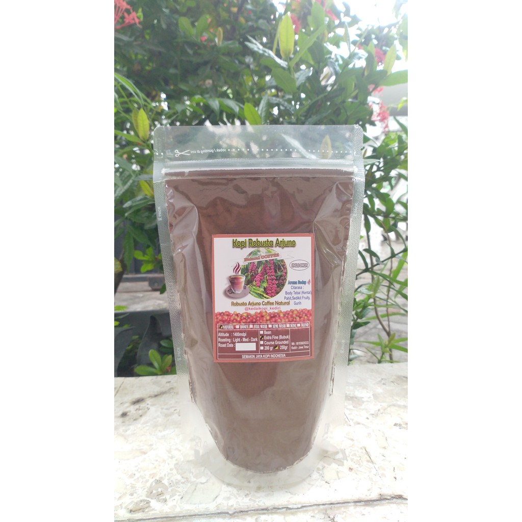 

Kopi Robusta Arjuno 1400 Mdpl Single Origin Asli Tanpa Campuran