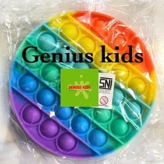 POP IT MURAH FIDGET PUSH UP POP ITS RAINBOW BUBBLE SENSORY STRESS RELIEF/POP IT BUBBLE SENSORY-POP IT BULAT
