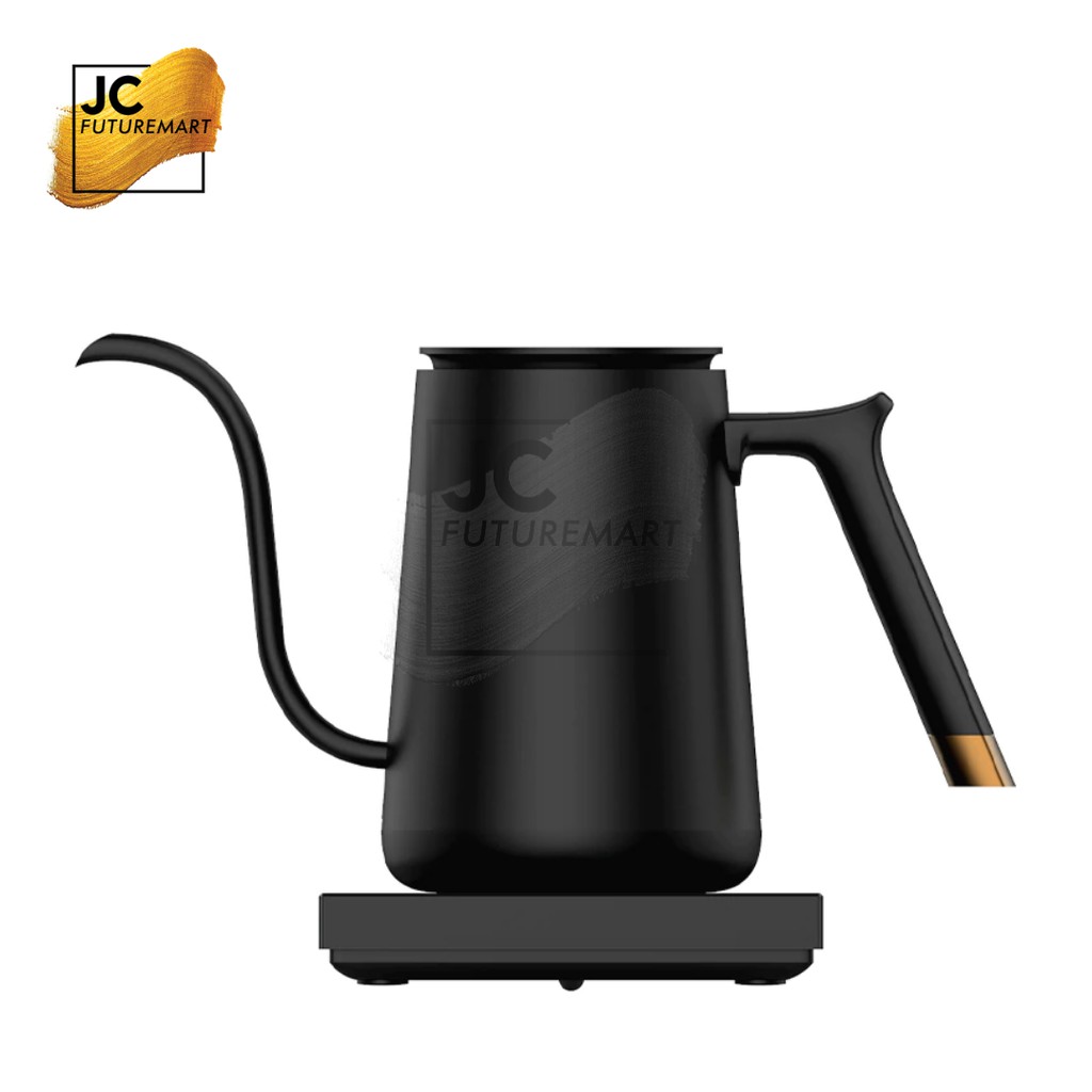 TIMEMORE MINI FISH ELECTRIC KETTLE 600ML - 1000W | TEKO KOPI ELEKTRIK - Hitam