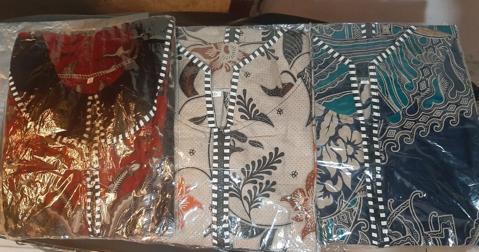 Atasan Batik Dolby Dolbi Dobby Doby Tenun Sutra Tulis Halus Katun Atbm Baron ,sarombit Atasan