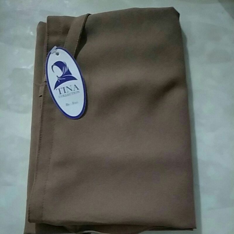 KERUDUNG MARYAM/HIJAB MARYAM/BERGO MARYAM-MOCCA TUA