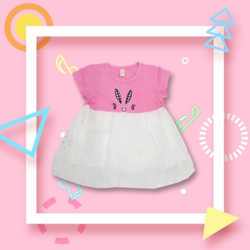 Baju bayi perempuan | Dress bayi perempuan | Dress bayi import 3-24bulan | Pakaian bayi perempuan