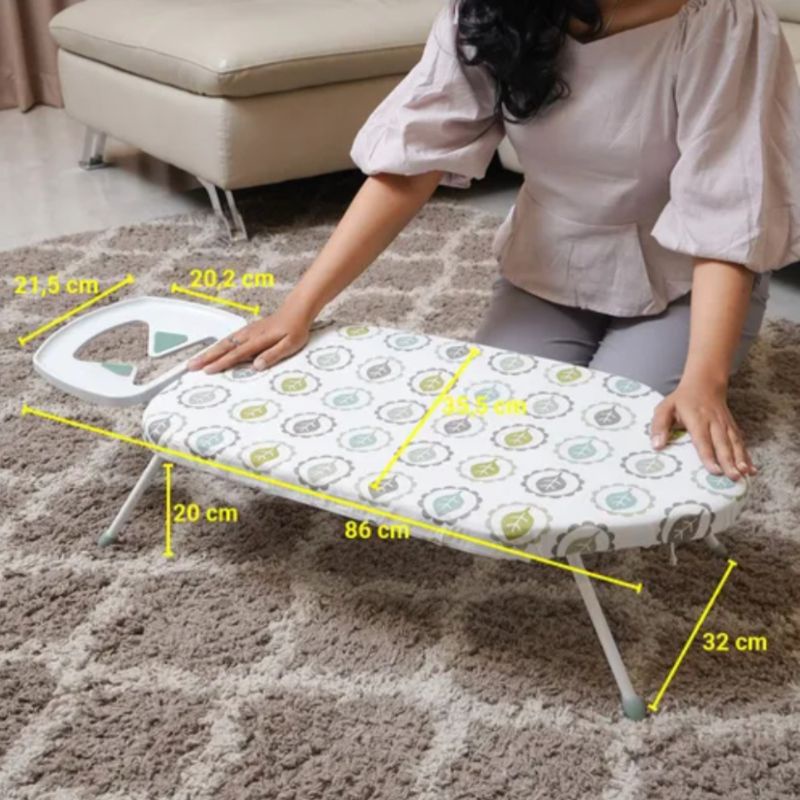 STORA Meja Setrika Minimalis Tabletop Ironing Board