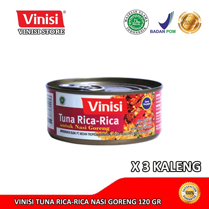 

Paket 3 Kaleng Vinisi Tuna Rica-Rica Nasi Goreng 120 Gr