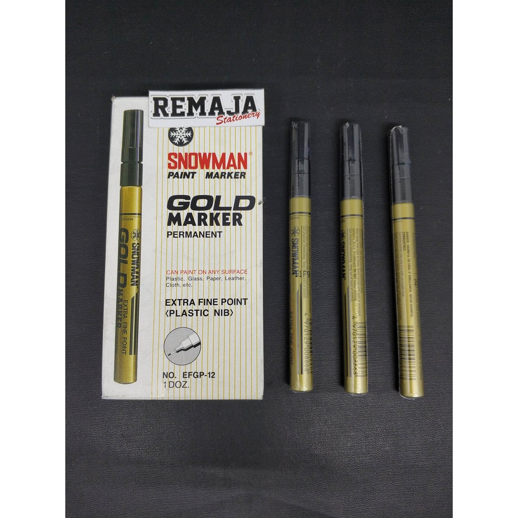 

Snowman Paint Marker fine kecil