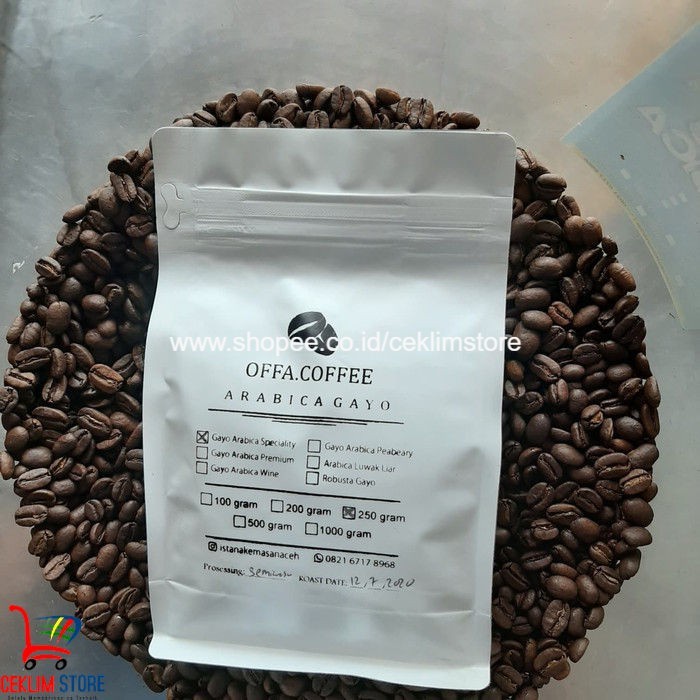 

Kopi Gayo Arabica Specialty Offa Coffee 250Gram