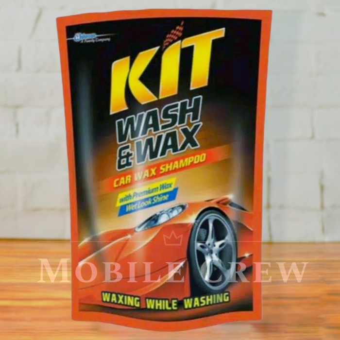 SIAP KIRIM Sabun Cuci Mobil Kit Wash  Wax  Wash Wax Premium Wax 800 Ml TERBATAS