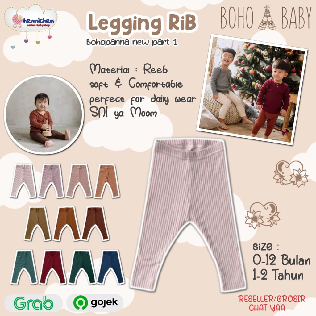 BOHO BABY Bohopanna New Legging Reeb BOHOBABY PART 1