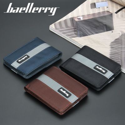 BAELLERRY D1872 Dompet Pria Bahan Kulit PU Leather Premium WATCHKITE WKOS