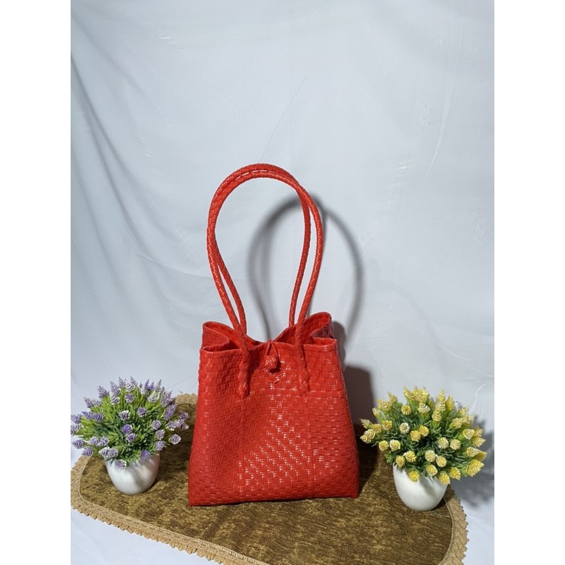 Tas Jali Merah Premium Ready Stok