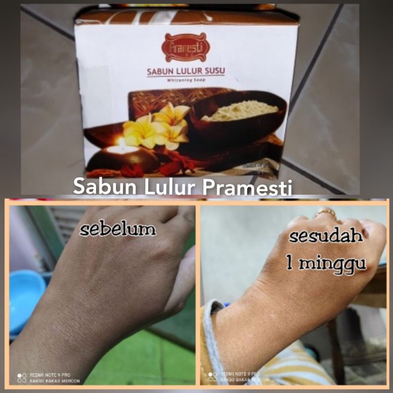 Sabun Lulur susu pramesti