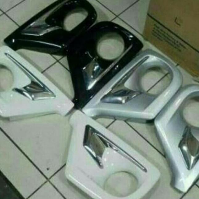 Miliki - Ring Cover Fog Lamp Lampu Kabut All  Avanza Xenia Luxury List Chrome Bawah 2012 - 2015 원