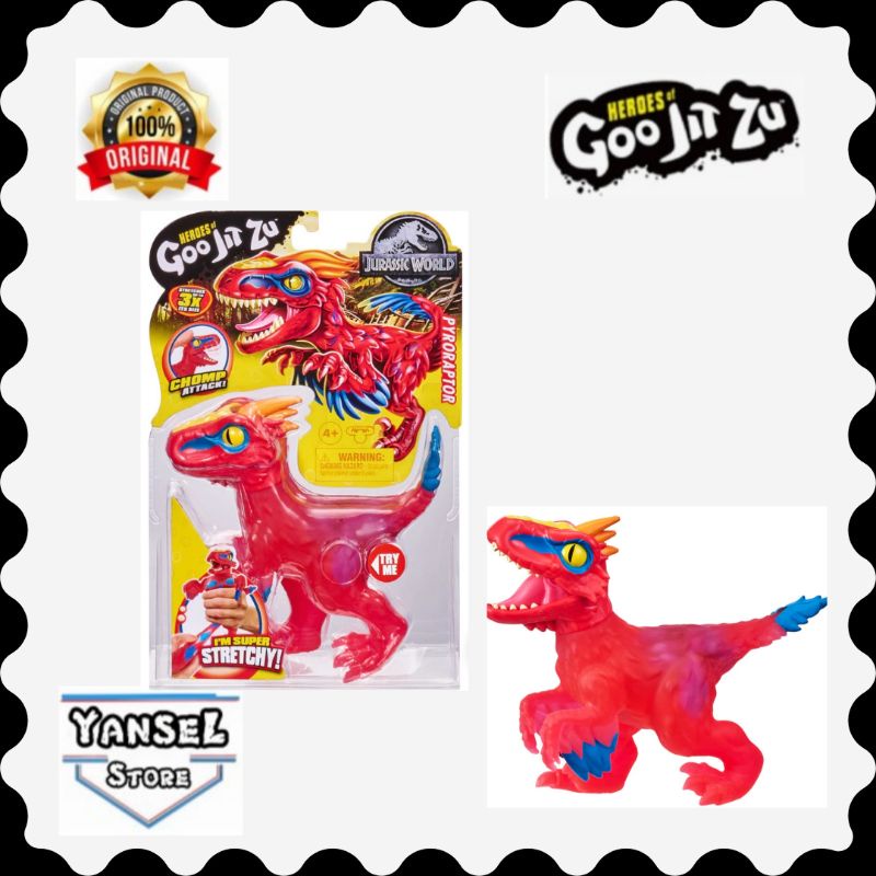 Heroes of Goo Jit Zu Jurassic World Pyroraptor