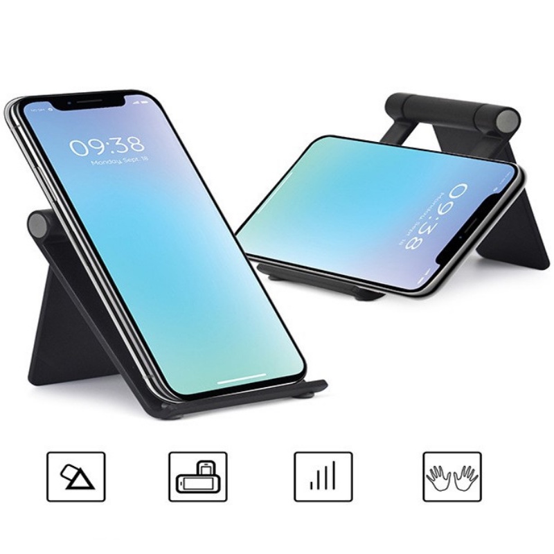 Stand Holder Lipat Portabel Dapat Disesuaikan Untuk Tablet / Smartphone