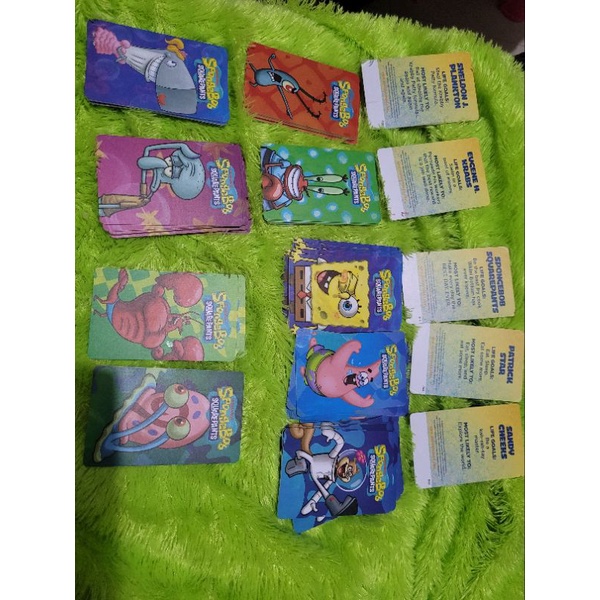 kartu timezone spongbob squarepants original timezone spongebob