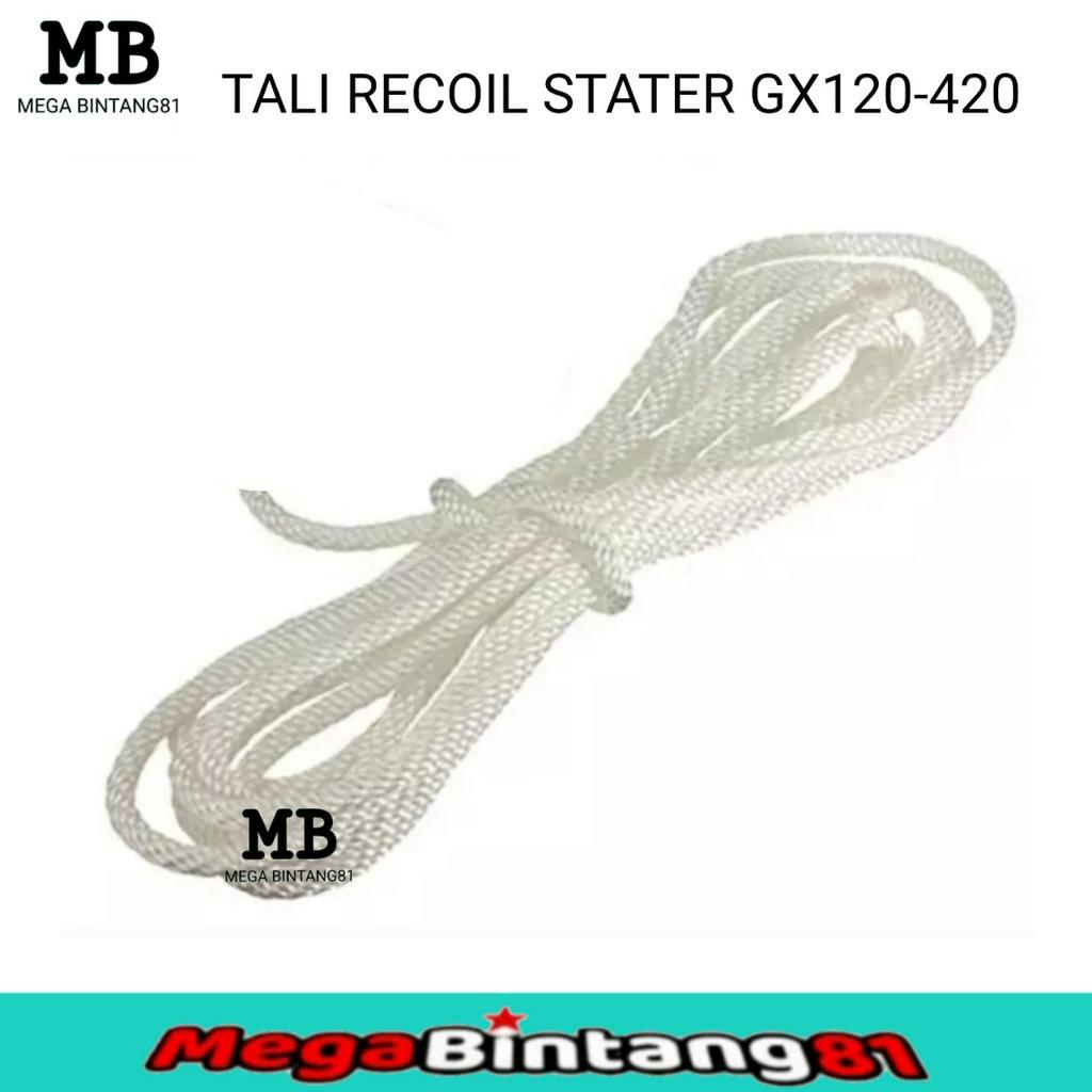 Tali tarikan recoil stater GX160 Tali recoil stater GX160 GX200 G270 GX390 GX420