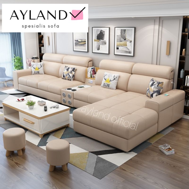 Sofa Leter L Minimalis Sofa Ruang Tamu Ruang Keluarga
