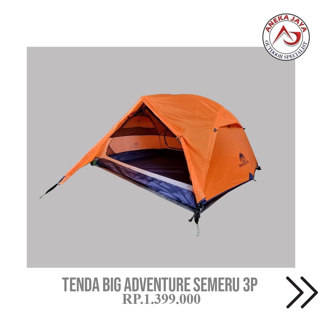 TENDA SEMERU BIG ADVENTURE 3 ORANG