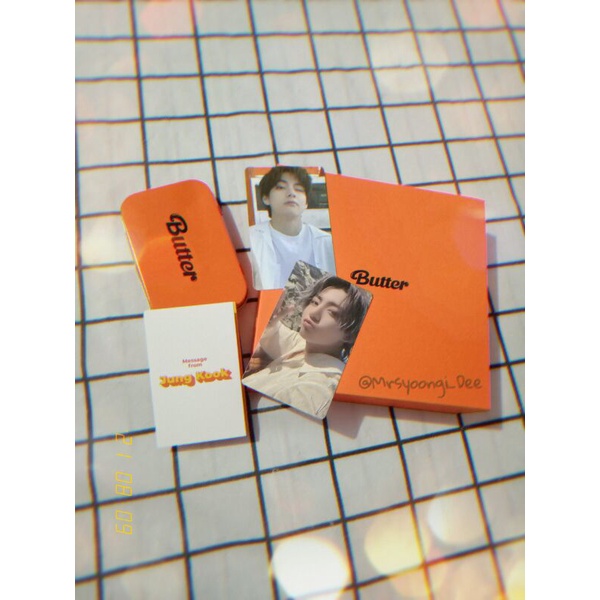 BTS BUTTER CD CREAM & PEACHES VERSION