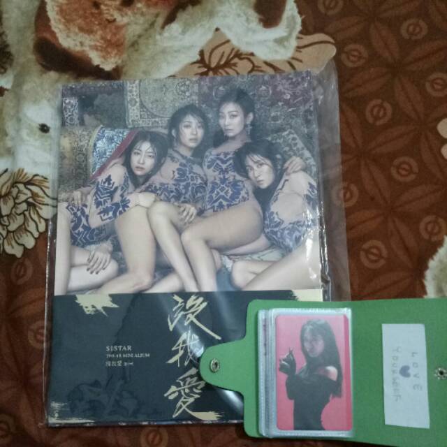 Ready RARE NEGO Sistar the 4th mini album insane love i like that pc photocard soyou MURAH
