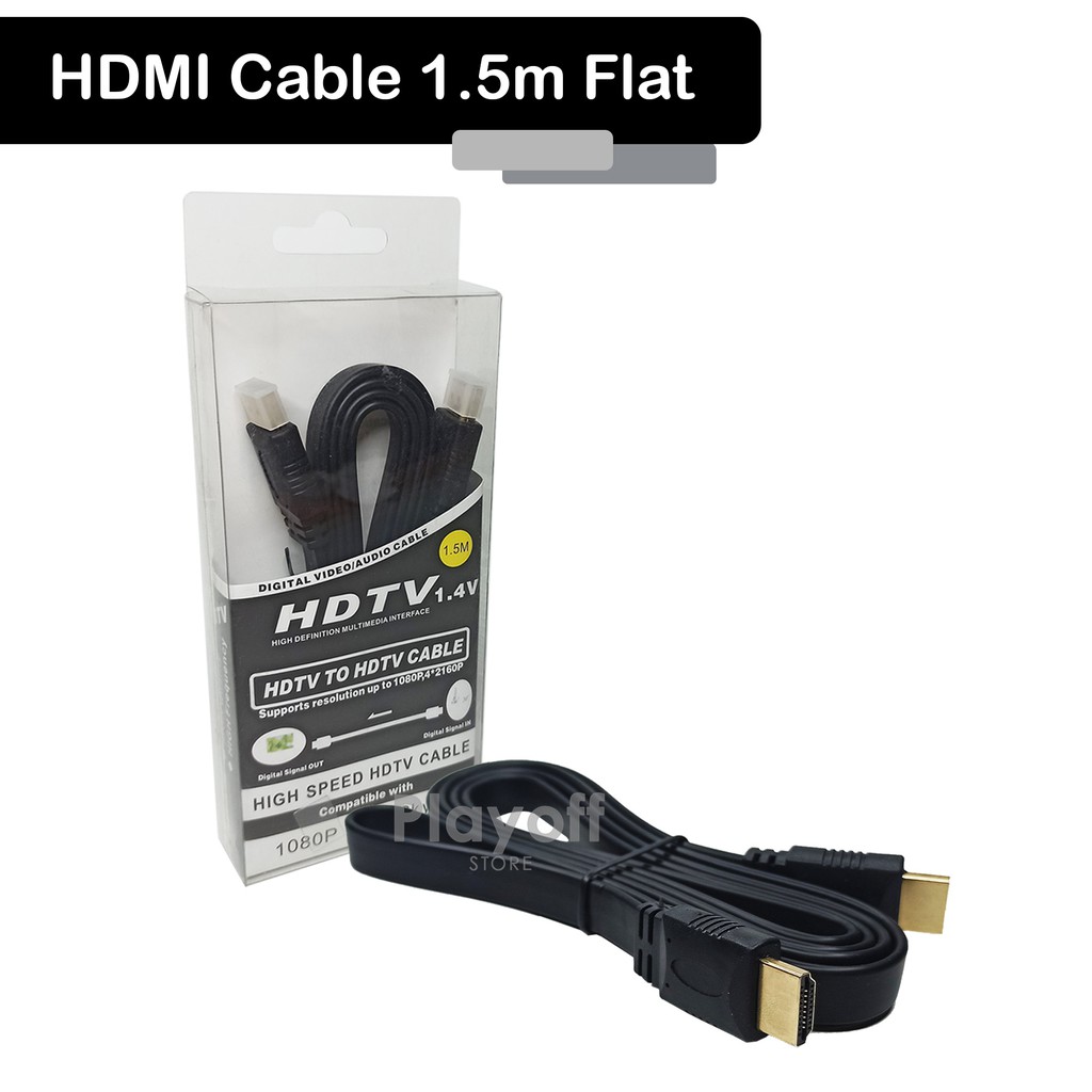 HDMI CABLE 1.5M-FLAT