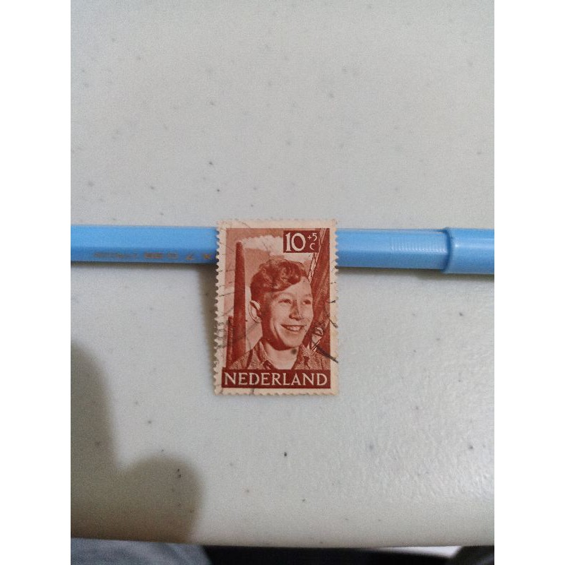 

Prangko Netherlands Child Welfare Stamps November 1951 10+5C JacobBlom