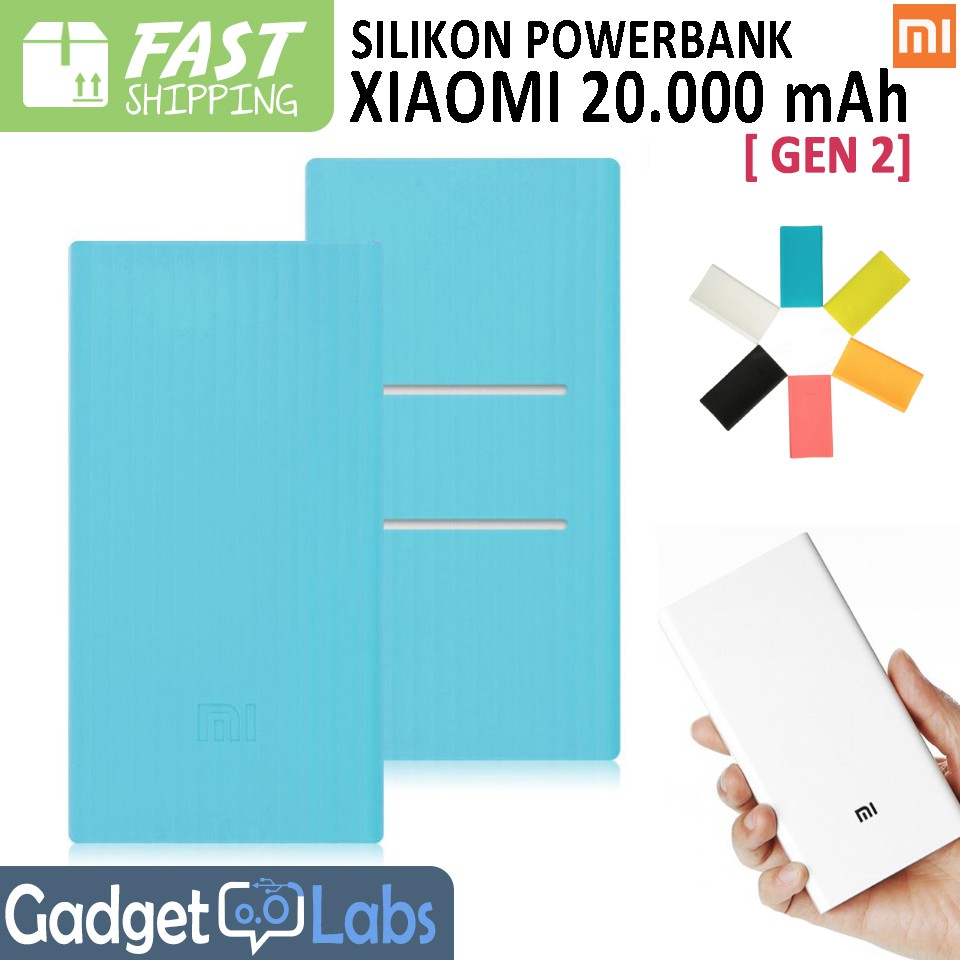 Silicon / Silikon Case Powerbank Xiaomi 20000mAh /20000 mAh 2
