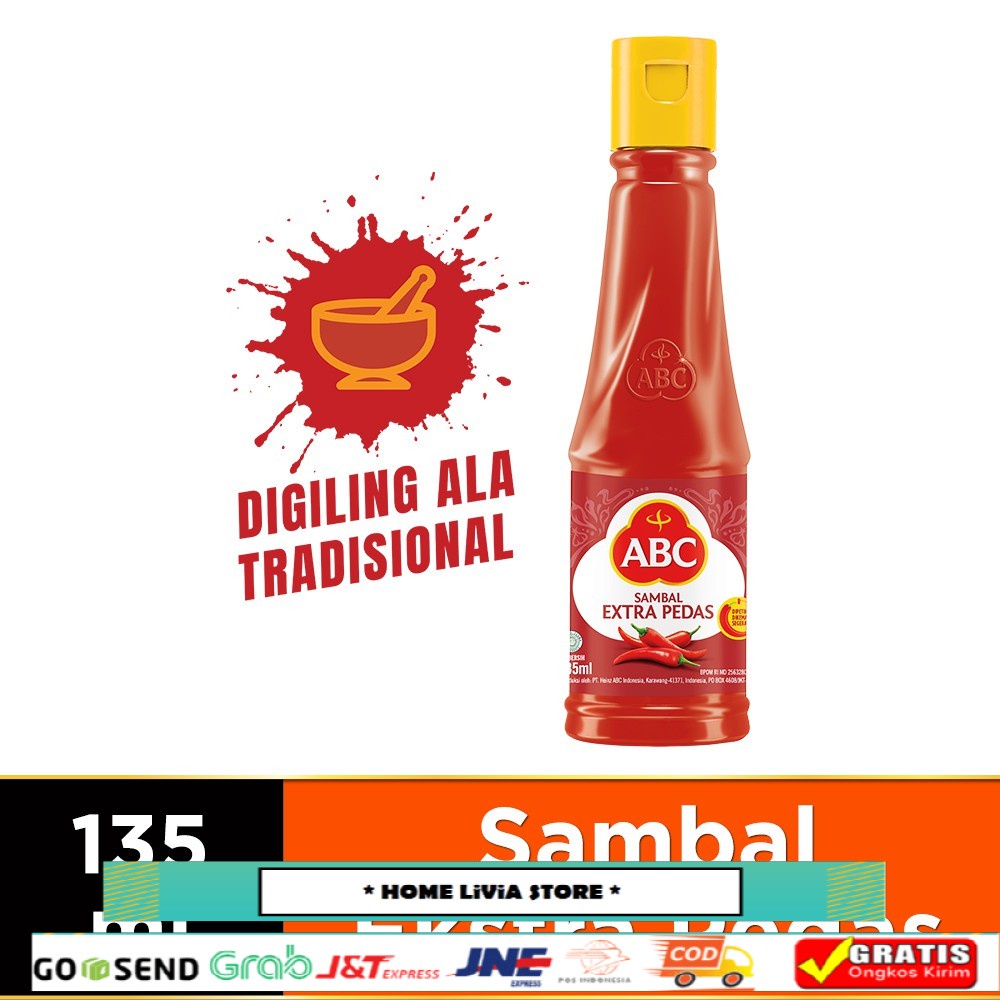 

ABC Sambal Extra Pedas 135 mL
