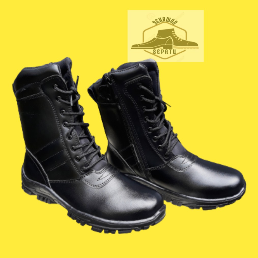 Sepatu PDL Model TNI Terbaru - Sepatu PDL Linmas Banser - Sepatu PDL TNI POLRI - Sepatu PDL Hansip