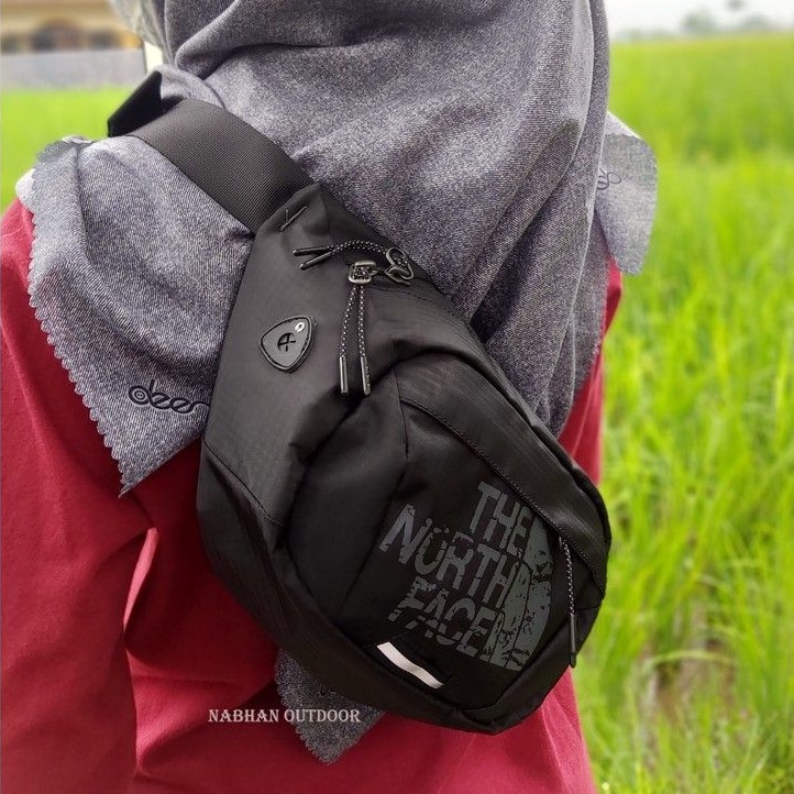 TAS PINGGANG  - WEISTBAG - TAS SELEMPANG MURAH - TAS OUTDOOR TNF LOKAL