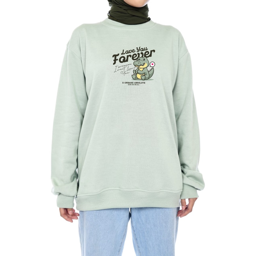 X Urband Absolute Sweater Crewneck Love Forever A277