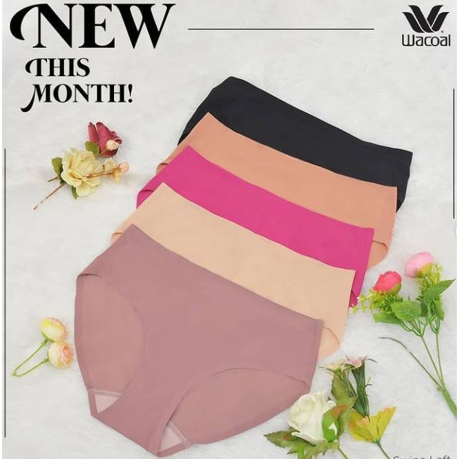 Wacoal Midi Panty Seamless / Anti Jiplak / Celana Dalam Wanita