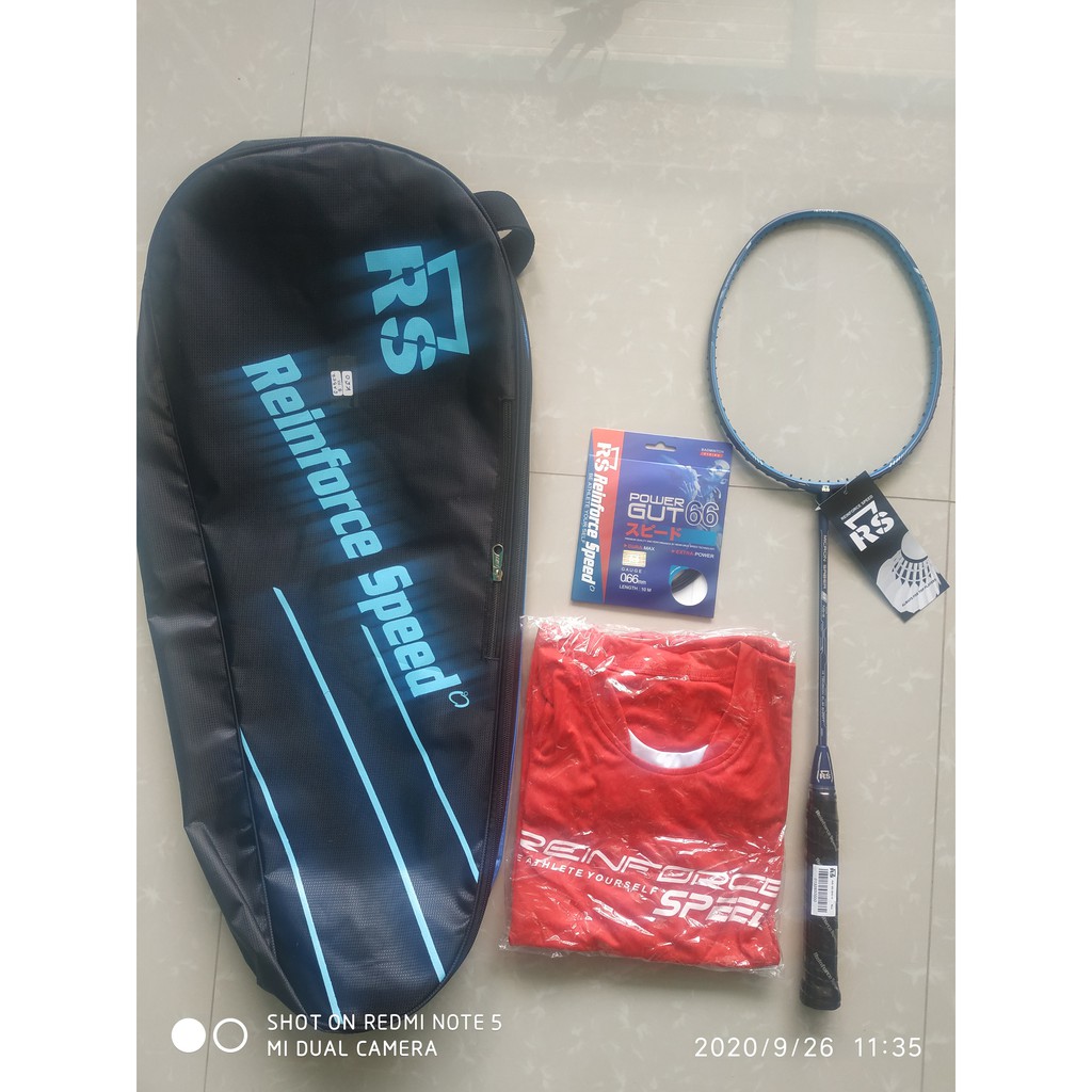 Raket Rs Micron Saber 8 NG III/ Raket bulutangkis