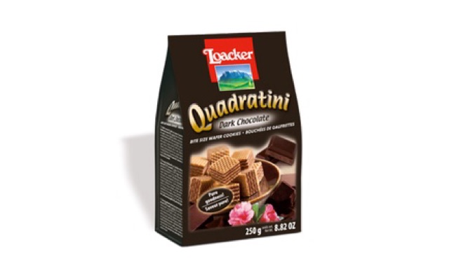 Loacker quadratini wafer 125 Gram