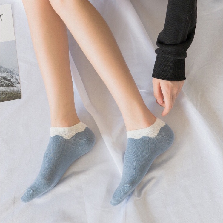 JOS0085 Kaos Kaki Wanita Motif