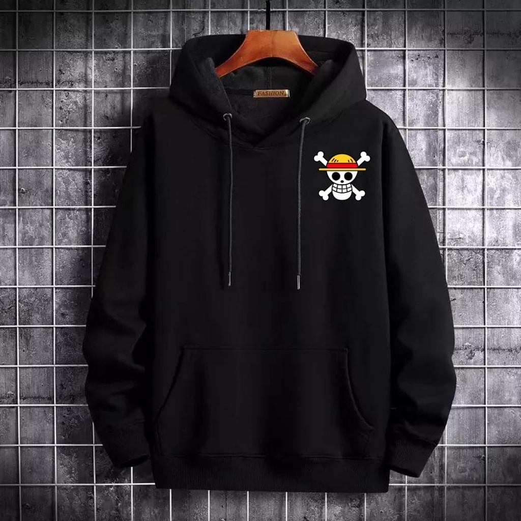 BISA COD / Sweater Hoodie Luffy / hoodie kekinian / hoodie termurah / hoodie terlaris / fashion pria terbaru-mukzhop