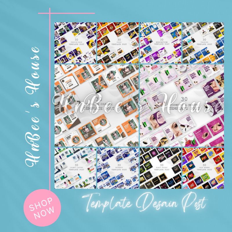 Template Desain Produk Feeds Instagram