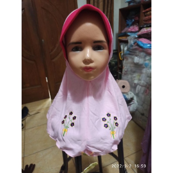 Hijab Anak bordir Delima Collection original 100%