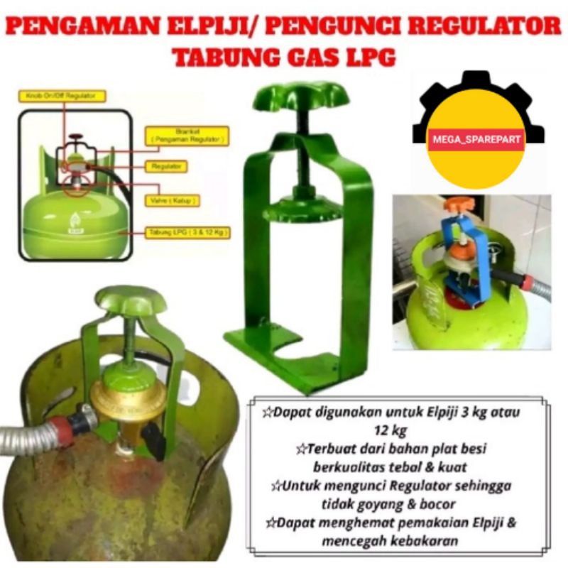 PENGAMAN REGULATOR GAS / PENGAMAN GAS / PENGAMANAN REGULATOR