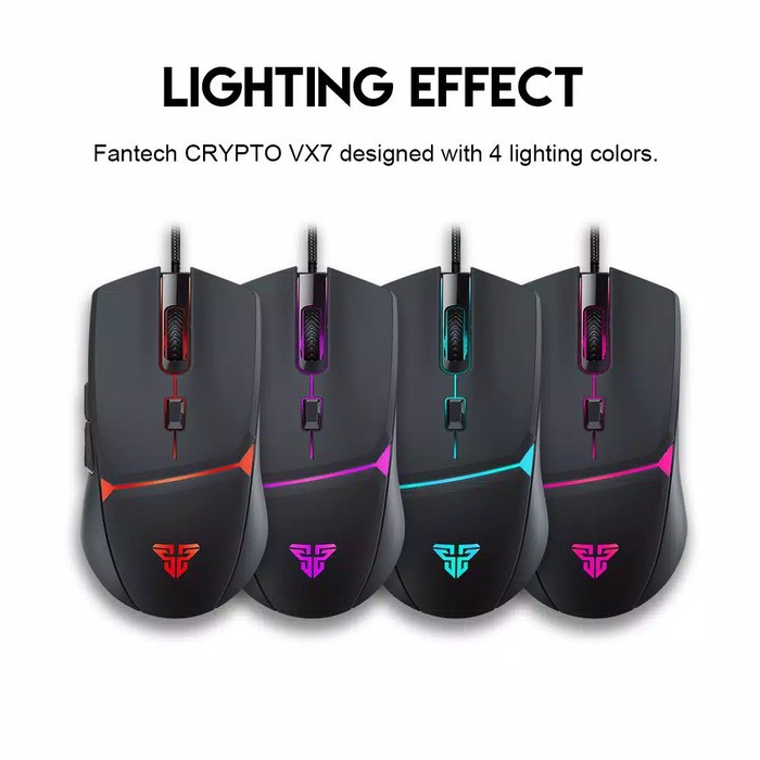 Fantech CRYPTO VX7 Gaming Mouse Macro