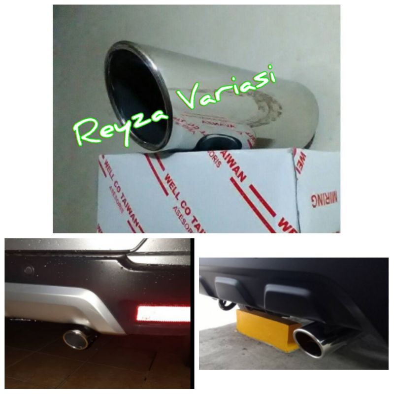 Buntut Knalpot/Muffler Cutter Mobil Honda Brv