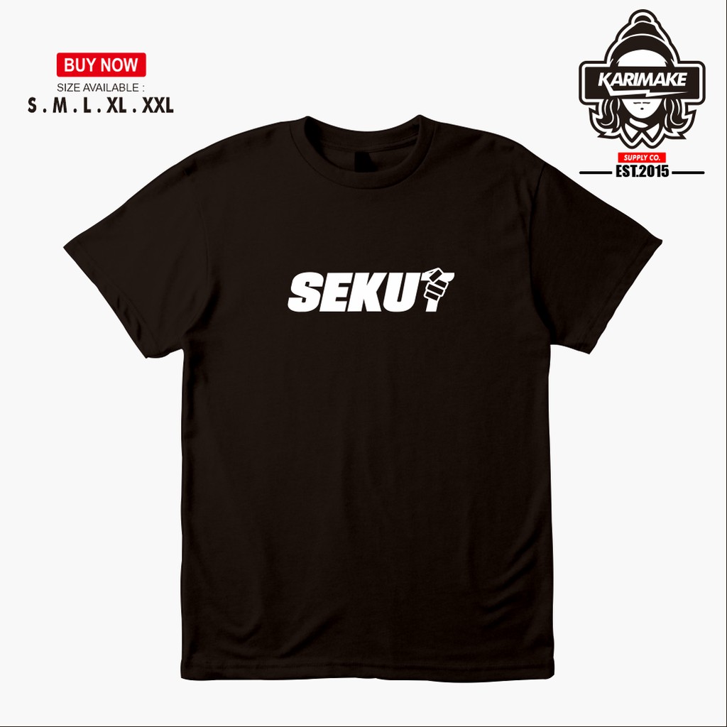 Kaos Baju SEKUT LOGO Gofar Hilman Kaos Distro -