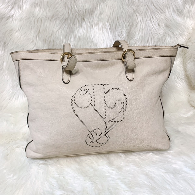 tas tote kulit lovcat second bekas