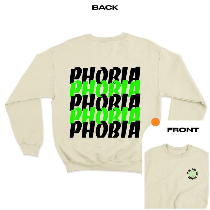 Sweater crewneck unisex (PHOBIA)