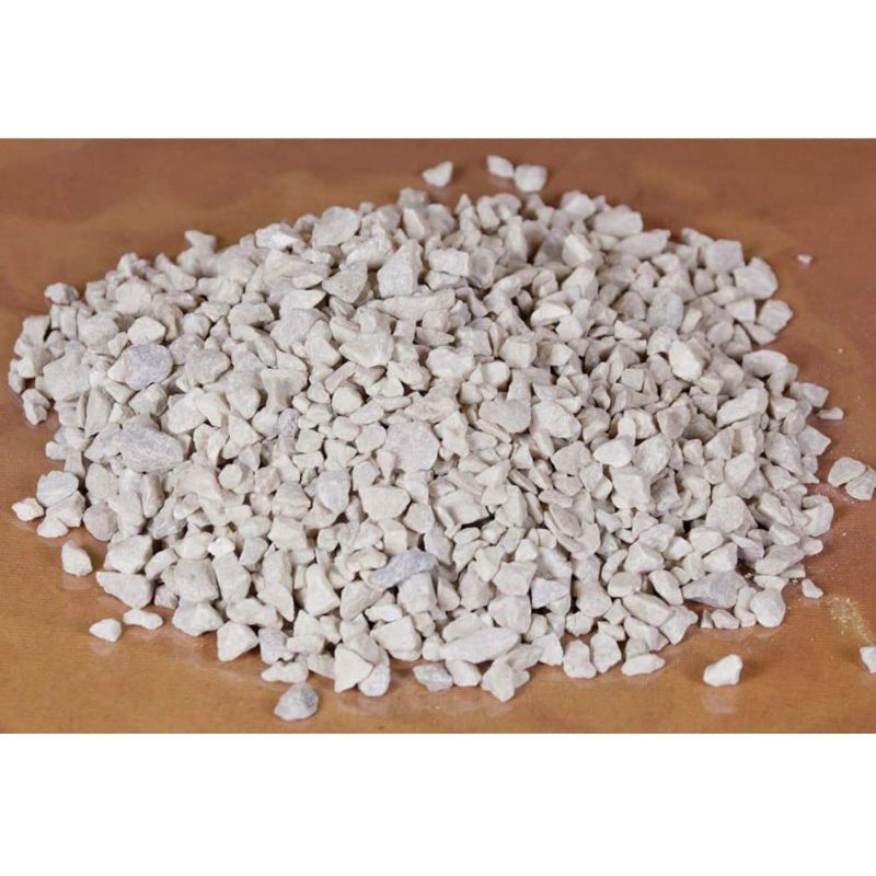 Batu Alam Kerikil Putih/Hiasan Tanaman {1 Kg}