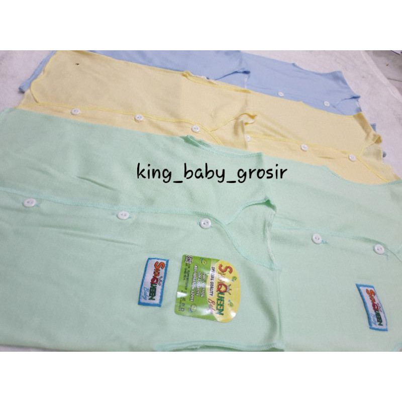 6PCS ATASAN POLOS LENGAN KUTUNG  HALUS &amp; LEMBUT