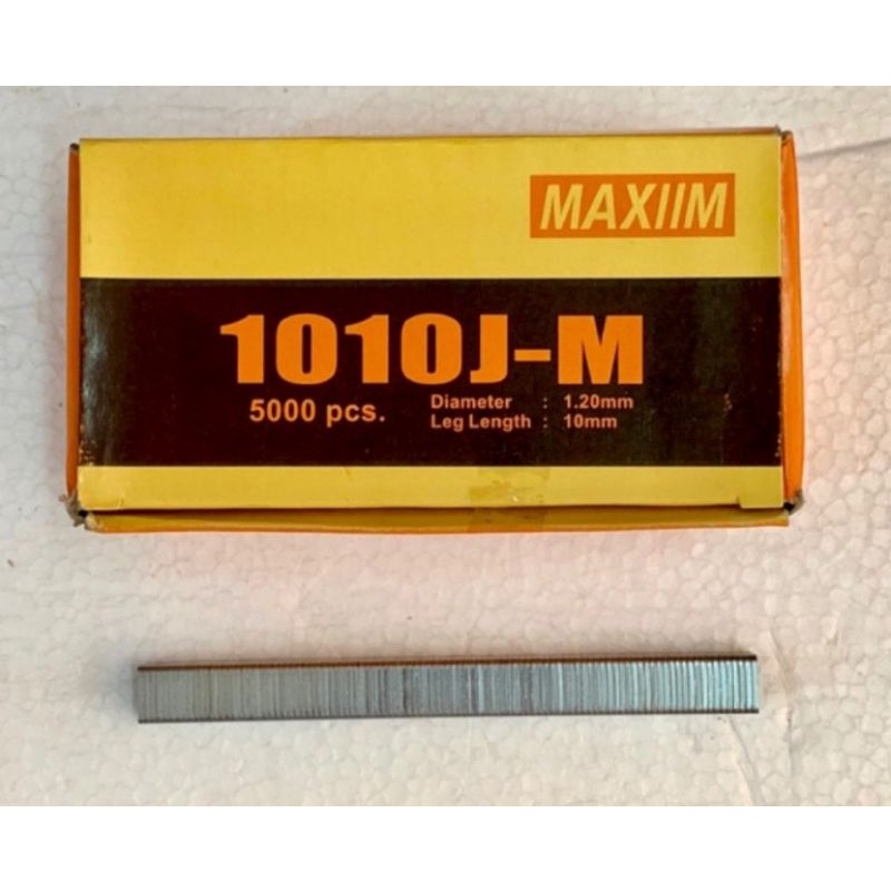 

MAXIIM Isi Staples 1008J 1010J - Refill Stapler Model U 1008 J 1010 J