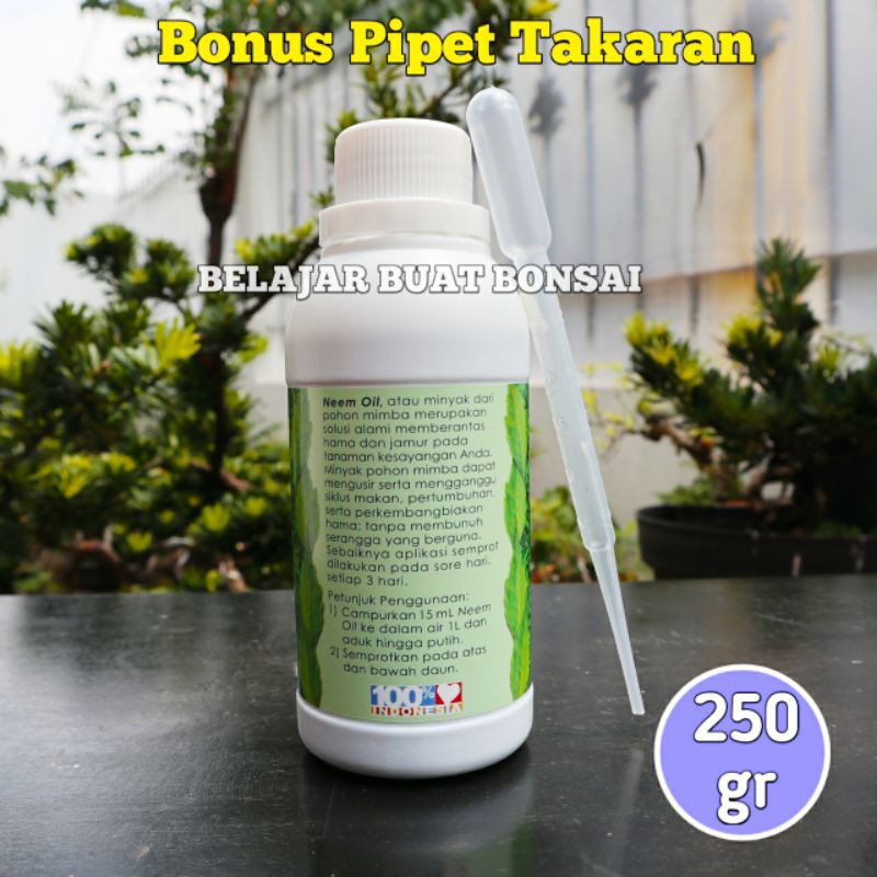 NEEM OIL MINYAK MIMBA 250ML PESTISIDA ORGANIK